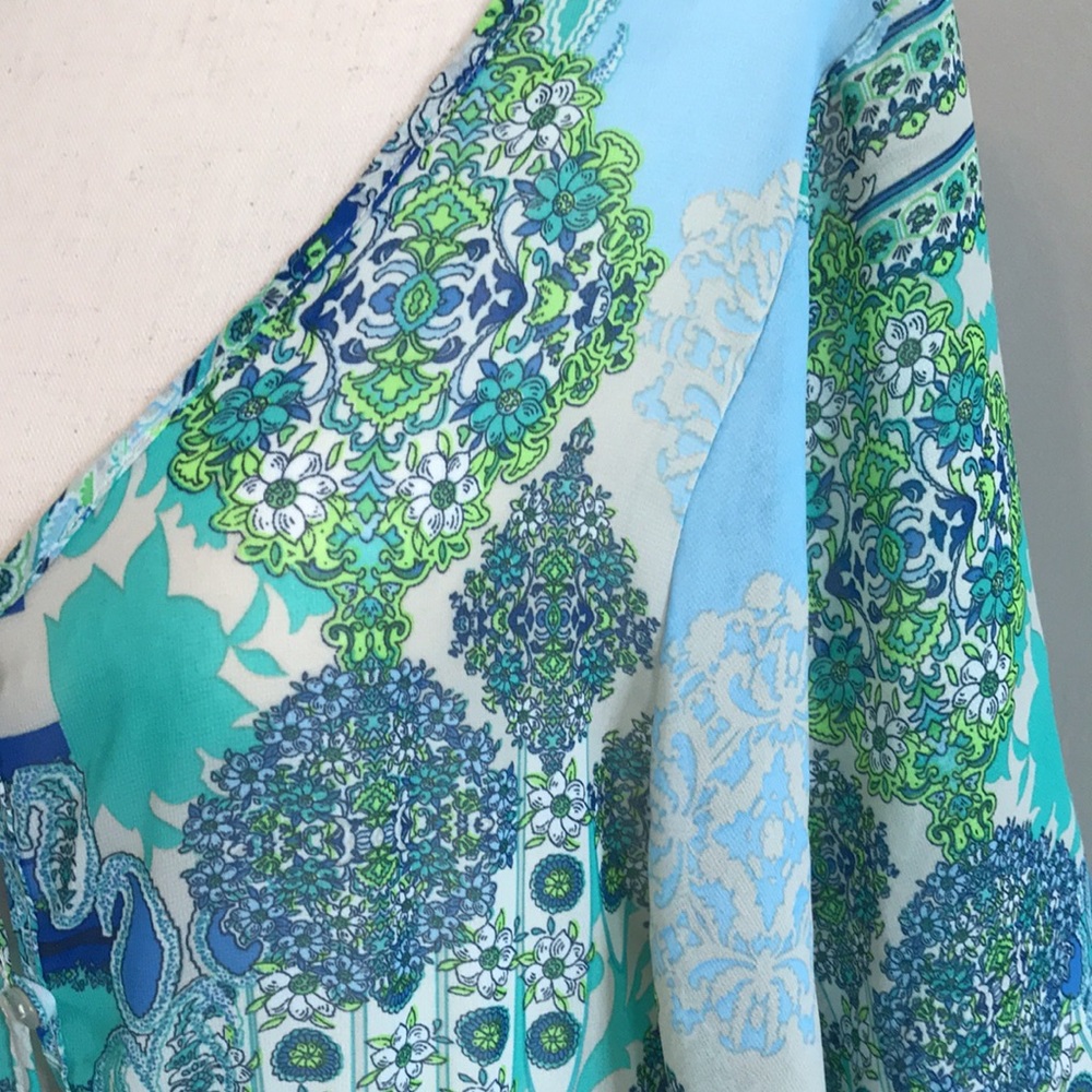 ๐ฅณHP! NWT~ ELAN SHEER MAXI DRESS/SWIM COVERUP - Picture 7 of 12
